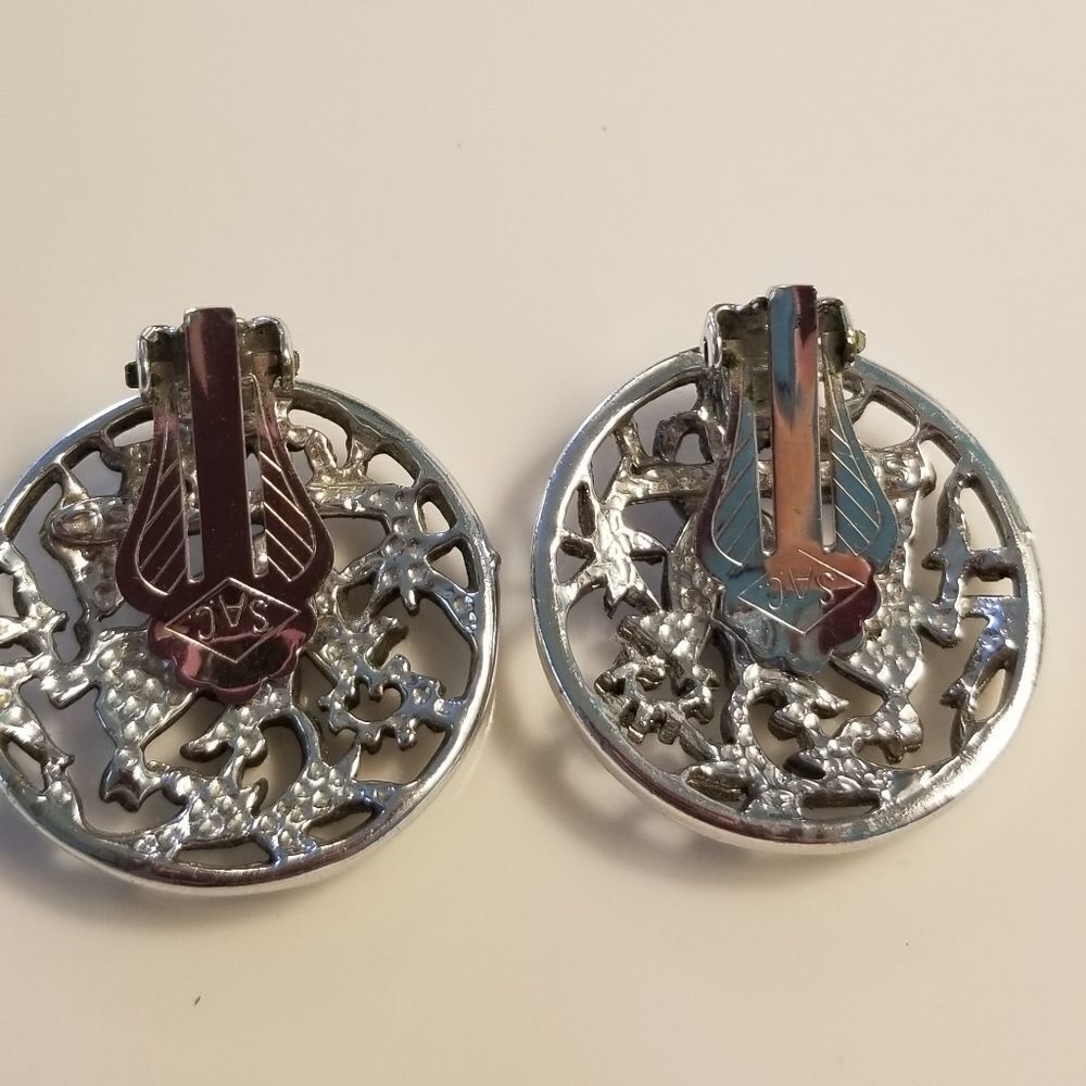 50's Sarah Coventry Earrings - Picture 5 of 7